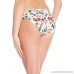 Jessica Simpson Women's Garden Party Floral Side Shirred Hipster Bikini Bottom White Multi B01MTC4ZRR